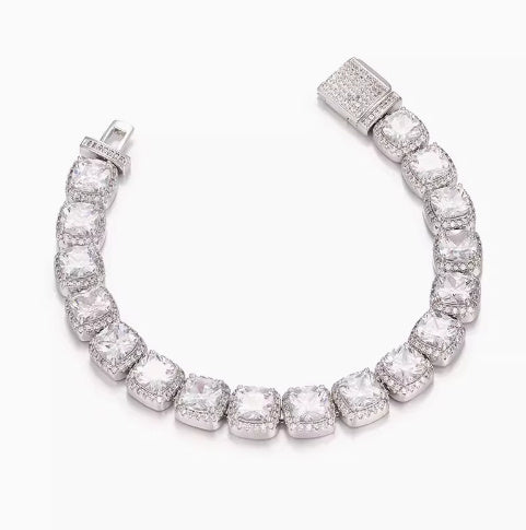 S925 Sterling Silver 8mm Hip-Hop Necklace – Bold & Timeless Style