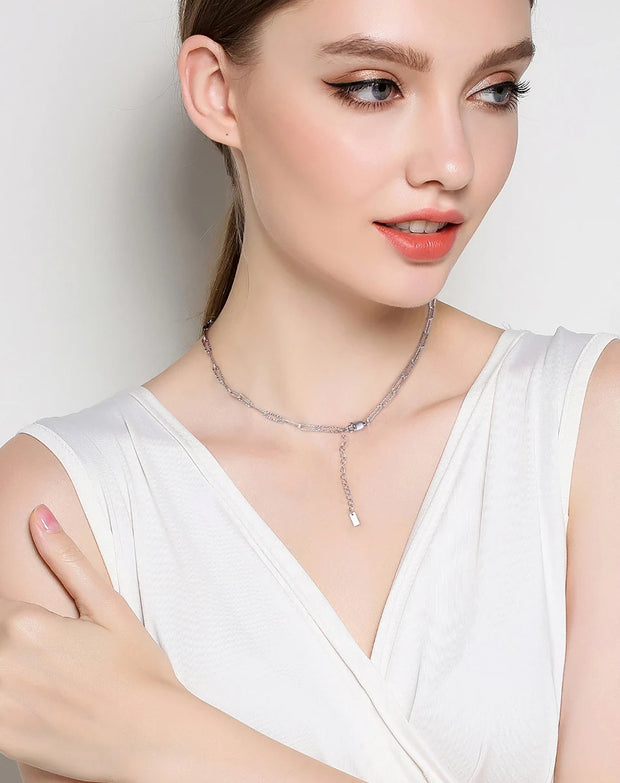 ORSA JEWELS 14K Gold Plated Genuine 925 Sterling Silver Paperclip Neck Chain 6/9.3/12mm Link Necklace for Women Men Jewelry SC39