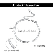 ORSA JEWELS 14K Gold Plated Genuine 925 Sterling Silver Paperclip Neck Chain 6/9.3/12mm Link Necklace for Women Men Jewelry SC39