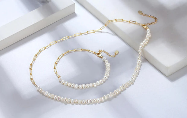 ORSA JEWELS 14K Gold Plated Genuine 925 Sterling Silver Paperclip Neck Chain 6/9.3/12mm Link Necklace for Women Men Jewelry SC39