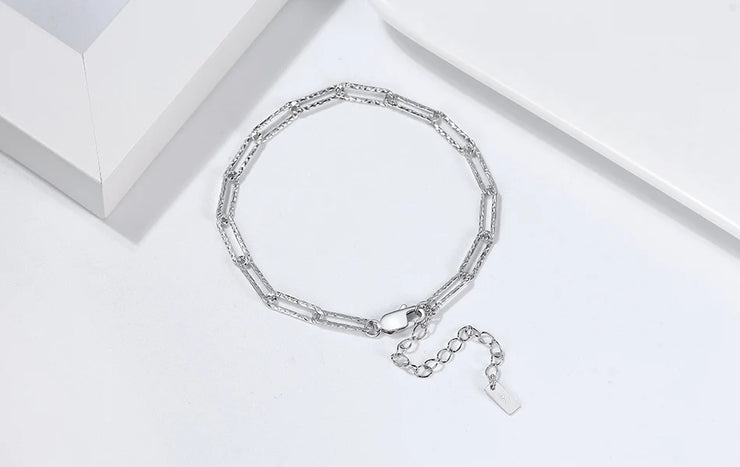 ORSA JEWELS 14K Gold Plated Genuine 925 Sterling Silver Paperclip Neck Chain 6/9.3/12mm Link Necklace for Women Men Jewelry SC39