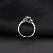 GEM'S BALLET Iolite Blue Mystic Quartz Jewelry Set
