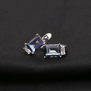 GEM'S BALLET Iolite Blue Mystic Quartz Jewelry Set