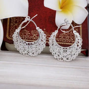 925 Sterling Silver vintage earrings for women luxury designer Jewelry