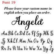 Personalized Custom Name Ring – Stainless Steel Jewelry
