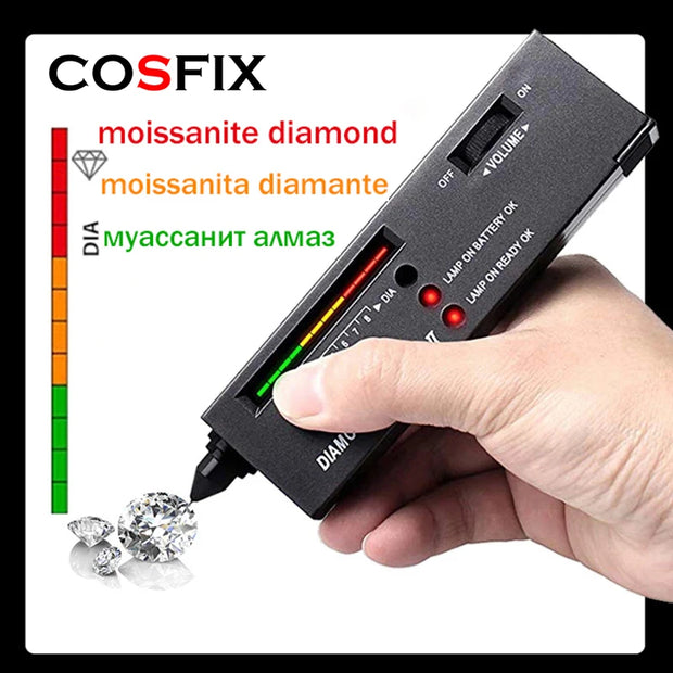COSFIX 2023 Moissanite Diamond Rings For Couple 1ct Round Cut Women Moissanite Diamond Ring Wedding Moissanite Rings For Men