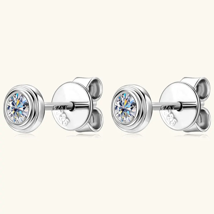 Moissanite Exquisite Stud Earring for Women