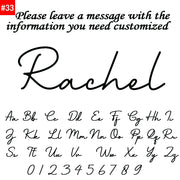 Personalized Name Necklace Stainless Steel Custom Jewelry Handmade Nameplate Pendant Box Chains Choker Women Men Christmas Gifts