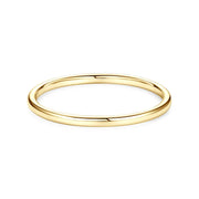 Sterling Silver 18K Gold Plated Thin Ring
