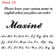 Personalized Custom Name Ring – Stainless Steel Jewelry