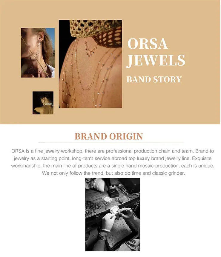 ORSA JEWELS 14K Gold Plated Genuine 925 Sterling Silver Paperclip Neck Chain 6/9.3/12mm Link Necklace for Women Men Jewelry SC39