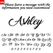 Personalized Name Necklace Stainless Steel Custom Jewelry Handmade Nameplate Pendant Box Chains Choker Women Men Christmas Gifts