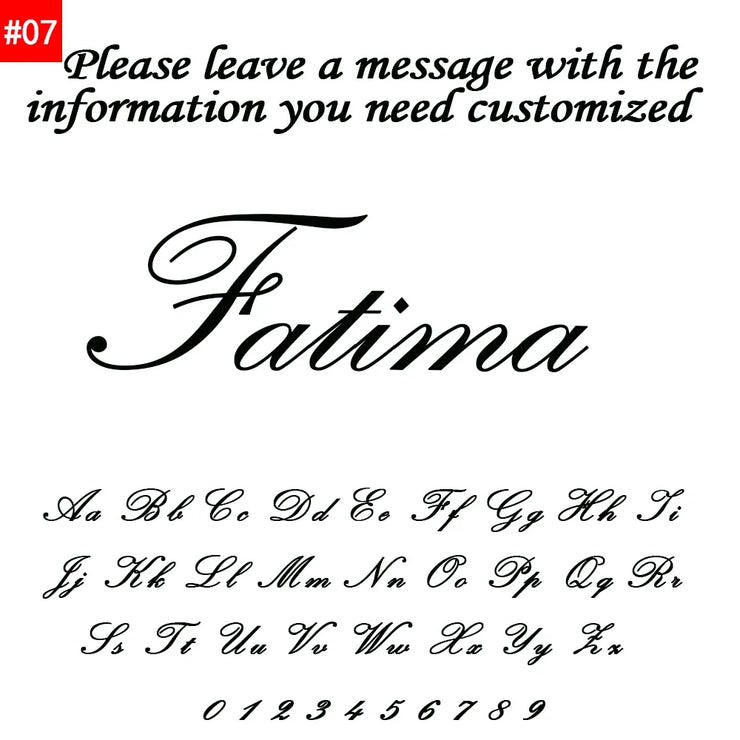 Personalized Name Necklace Stainless Steel Custom Jewelry Handmade Nameplate Pendant Box Chains Choker Women Men Christmas Gifts