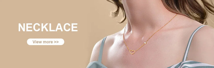 Chunky Paperclip Chain Necklace For Women, Stainless Steel 14k G0ld Plated
