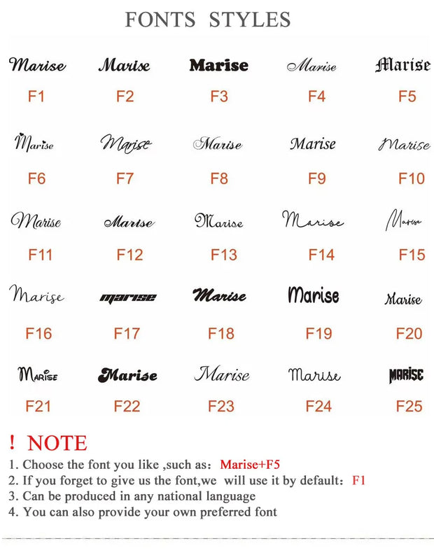 Personalised Custom Name Necklace for Women Cursive Letter Pendant Stainless Steel Jewelry Men Chain Choker Collar Personalizado