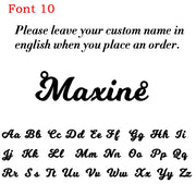 Personalized Custom Name Ring – Stainless Steel Jewelry