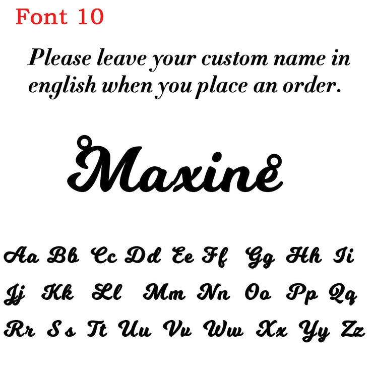 Personalized Custom Name Ring – Stainless Steel Jewelry