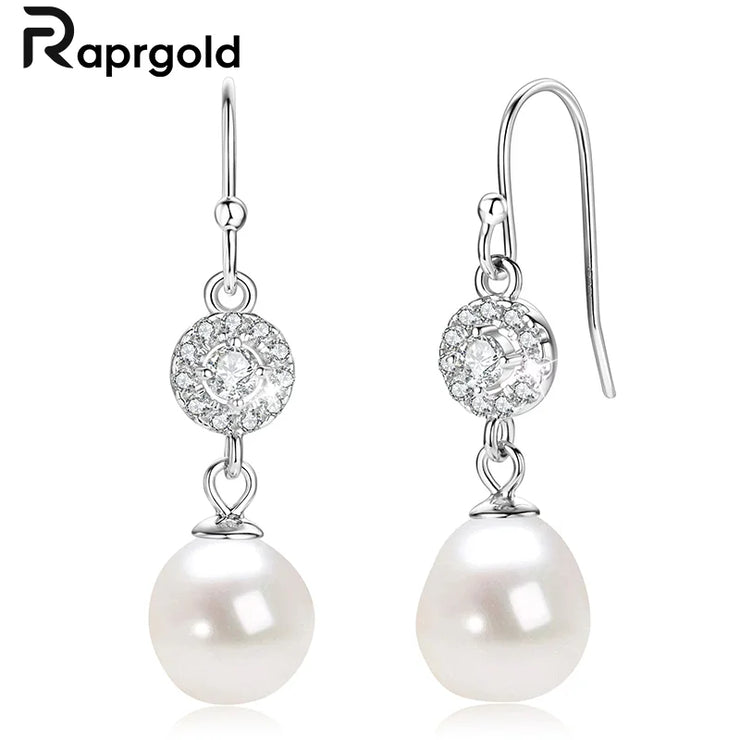 Sterling Silver Freshwater Pearl Earrings